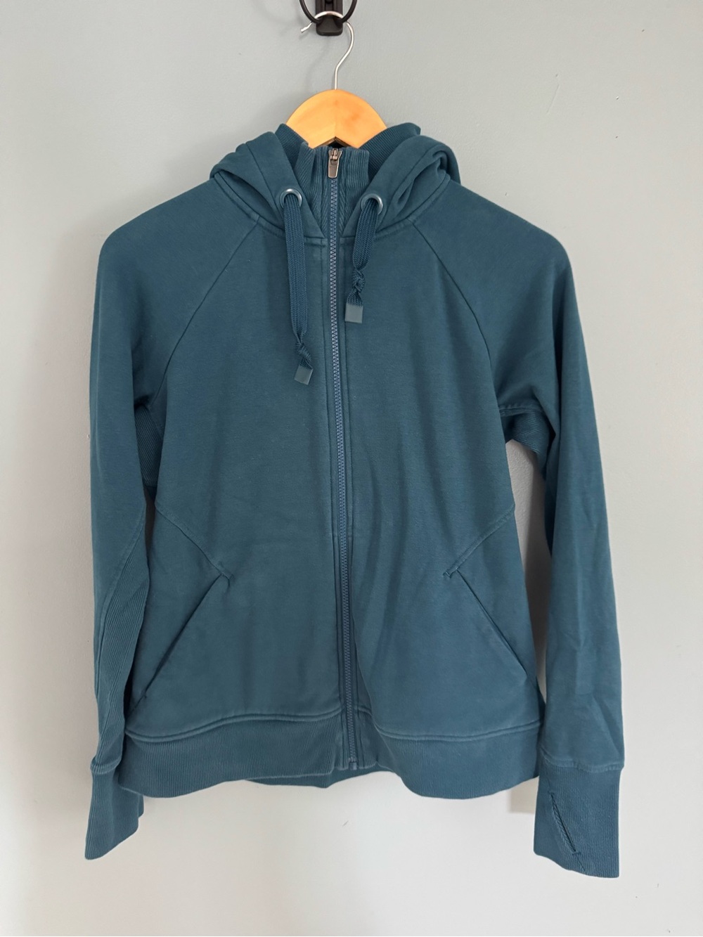 Athleta Fleece Lined Full Zip Hoodie